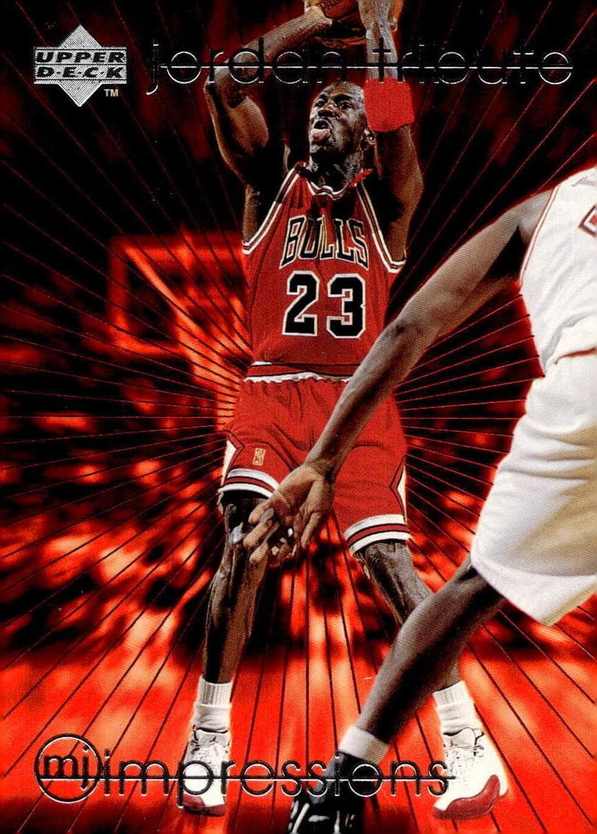 Michael Jordan 1997 upper-deck Michael Jordan Tribute