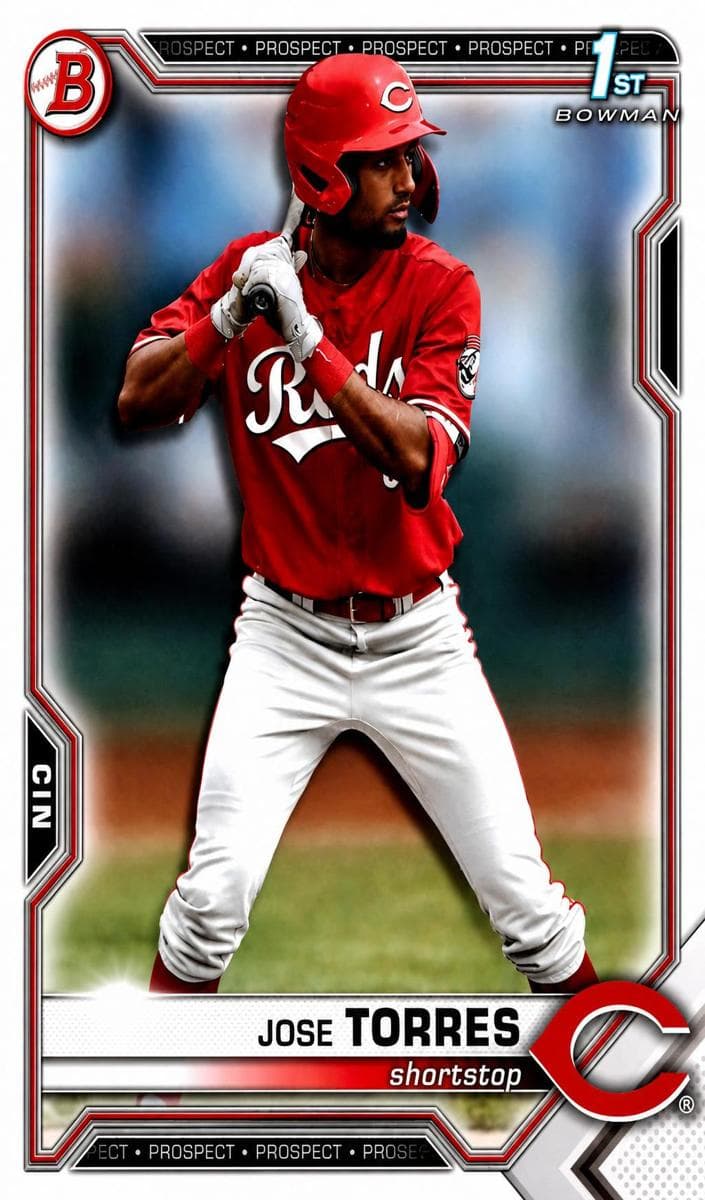 Jose Torres 2021 bowman Bowman Draft