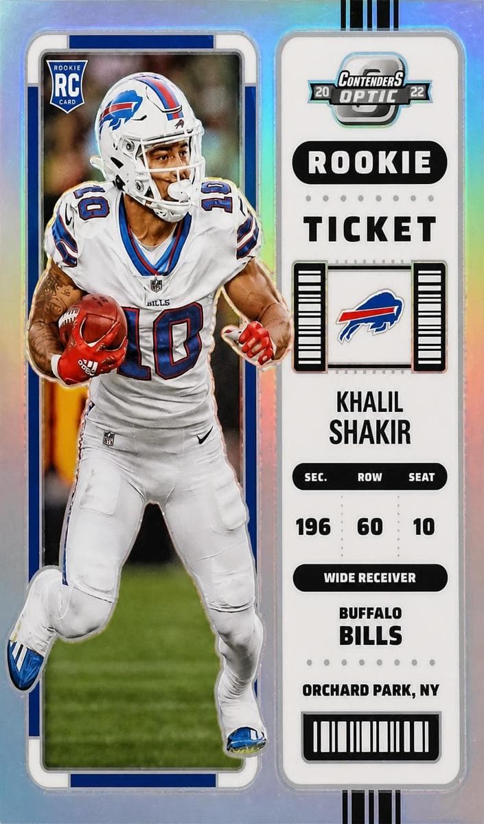 Khalil Shakir 2022 panini Panini Contenders Optic