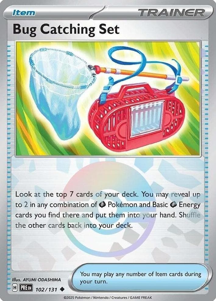 Bug Catching Set trading card