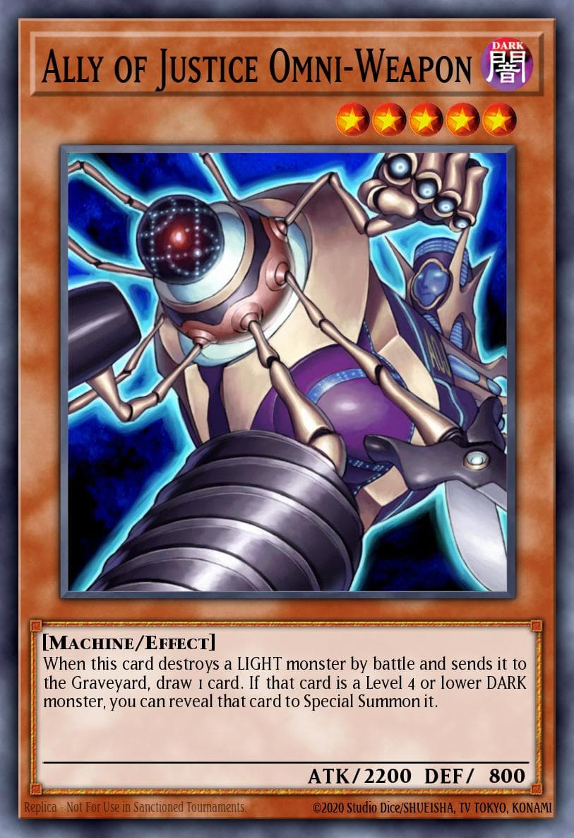 Ally of Justice Omni-Weapon 2010 Yu-Gi-Oh!
