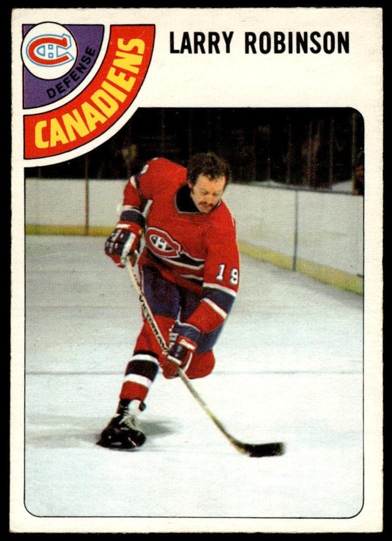 Larry Robinson 1978 topps O-Pee-Chee