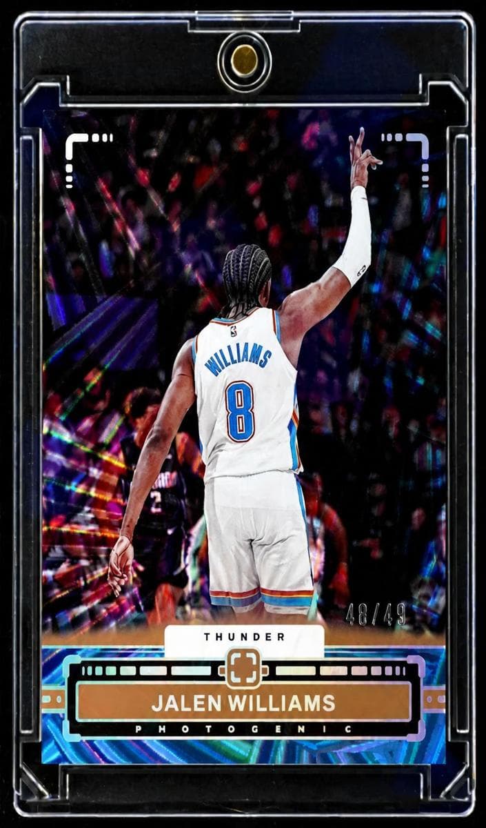 Jalen Williams 2023 panini Panini Photogenic