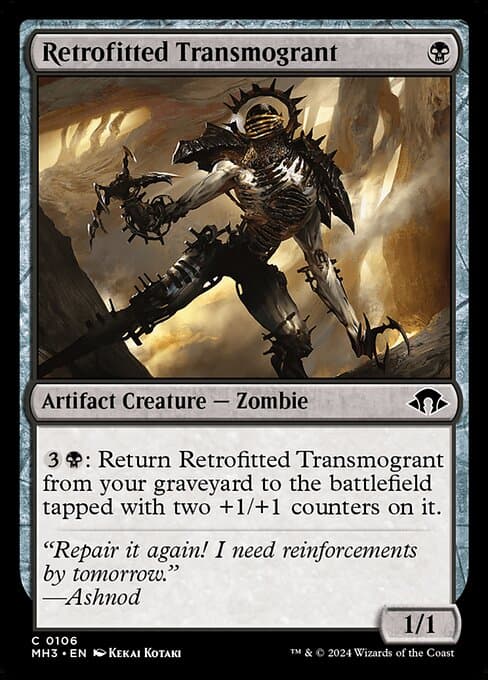 Retrofitted Transmogrant 2024 Magic: The Gathering