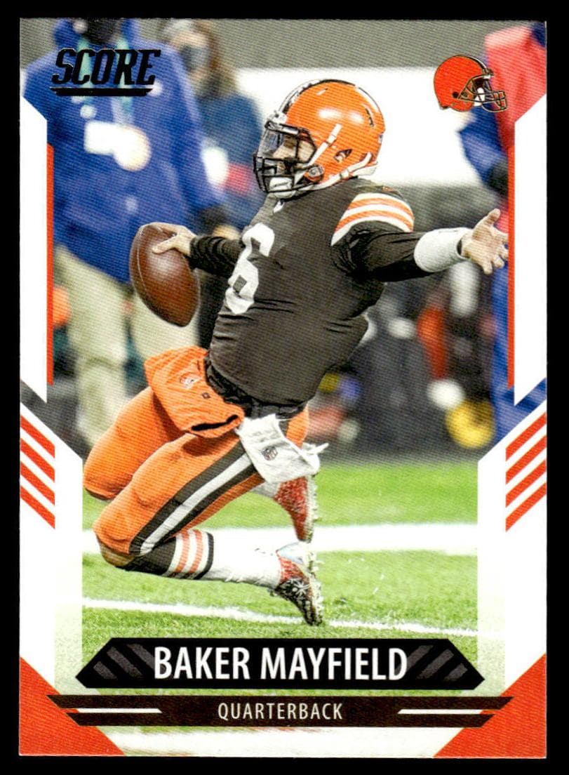 Baker Mayfield 2021 panini Score