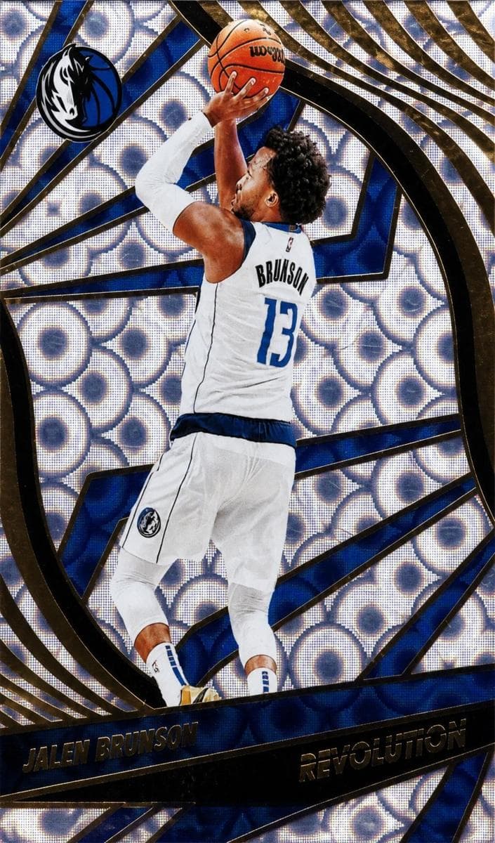 Jalen Brunson 2021 panini Panini Revolution