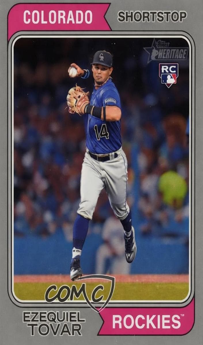 Ezequiel Tovar 2023 topps Topps Heritage