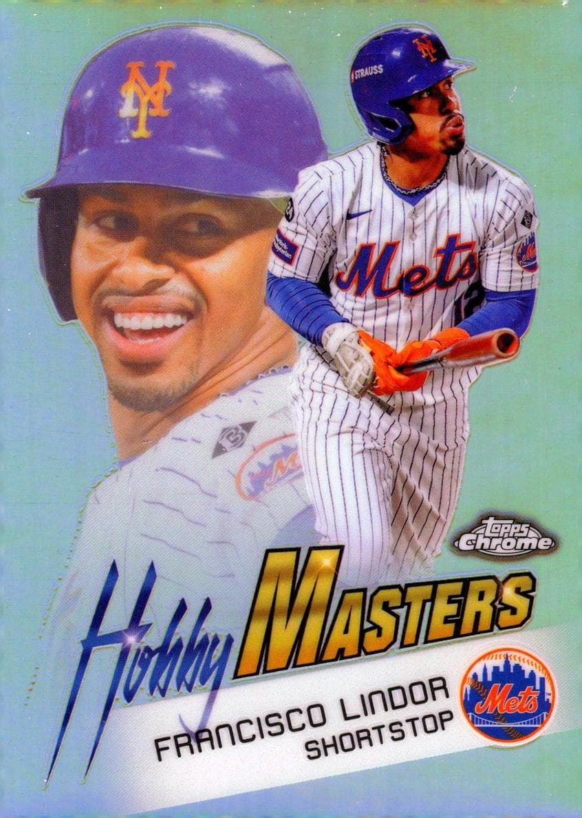 Francisco Lindor 2025 topps Topps Chrome