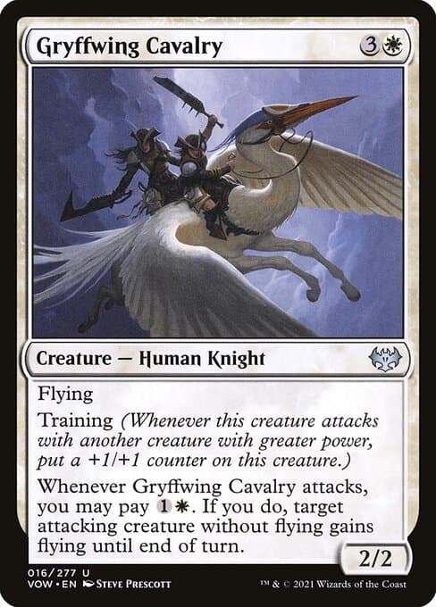 Gryffwing Cavalry 2022 Magic: The Gathering Innistrad: Double Feature