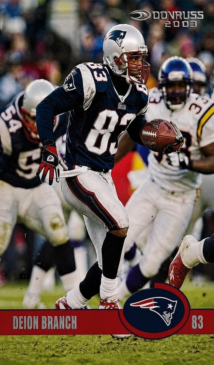 Deion Branch 2023 panini Donruss