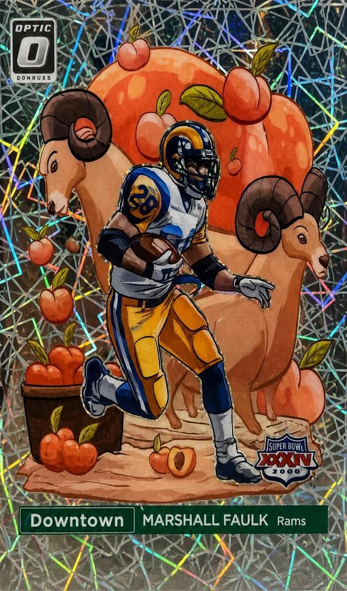 Marshall Faulk 2023 panini Panini Donruss