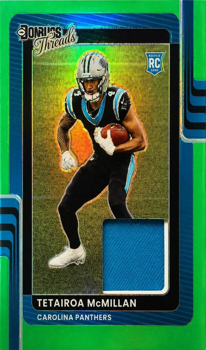 Tetairoa McMillan 2025 panini Donruss Optic