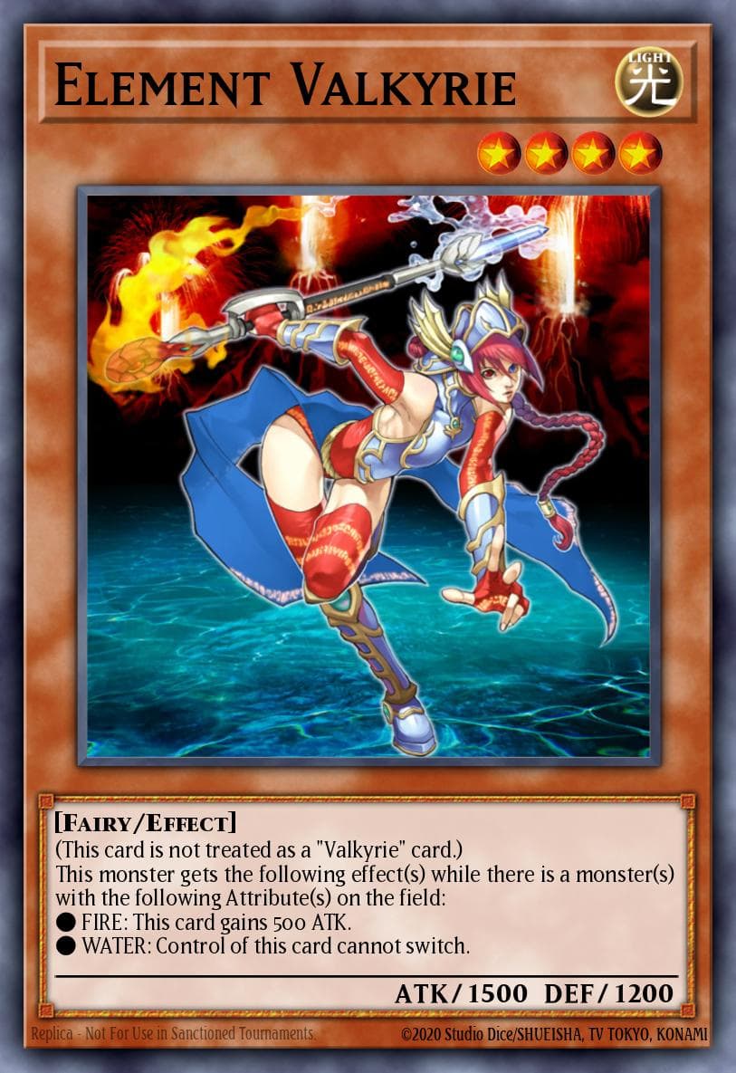 Element Valkyrie 2004 Yu-Gi-Oh! Japanese Flaming Eternity