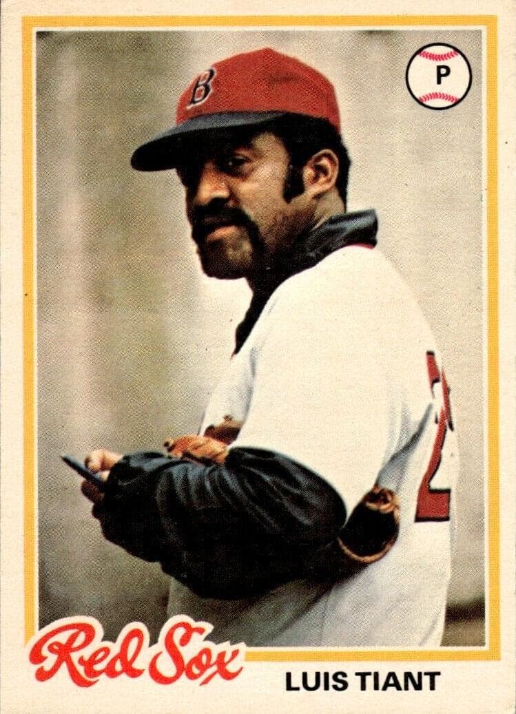 Luis Tiant 1978 topps