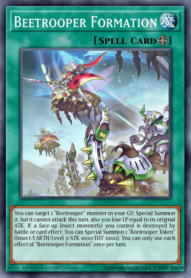 Beetrooper Formation 2022 Yu-Gi-Oh!