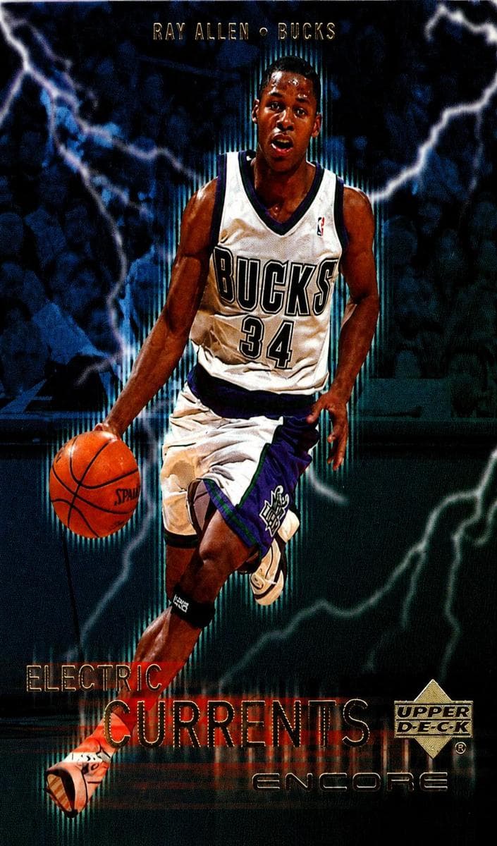 Ray Allen 1999 upper-deck Encore
