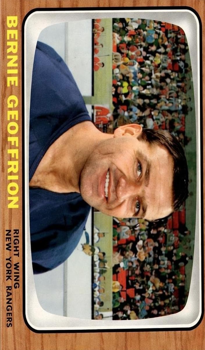 Bernie Geoffrion 1966 topps Topps