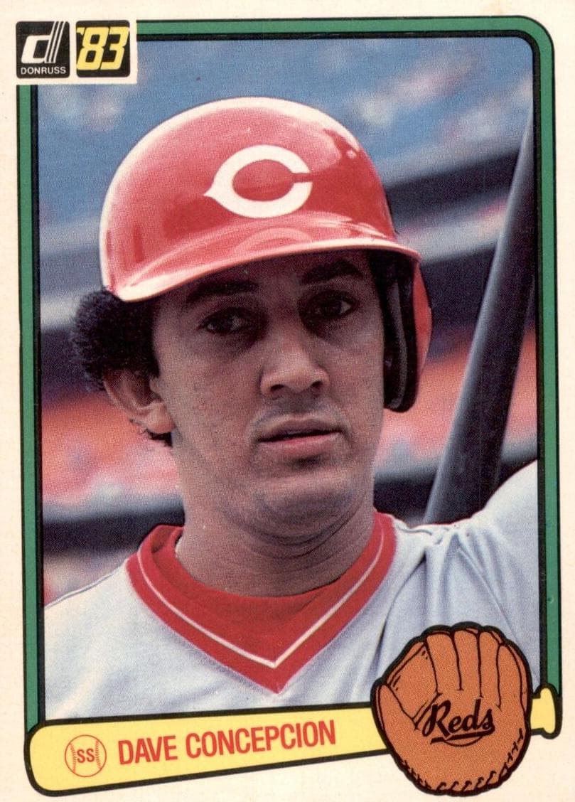 Dave Concepcion 1983 panini