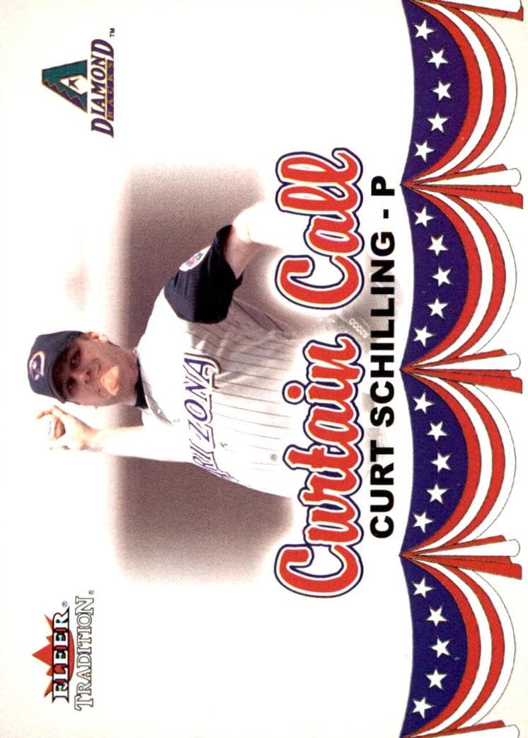 Curt Schilling 2002 fleer Fleer Tradition Update