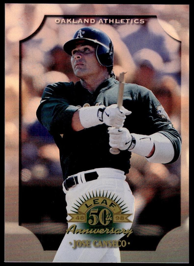 Jose Canseco 1998 leaf Leaf