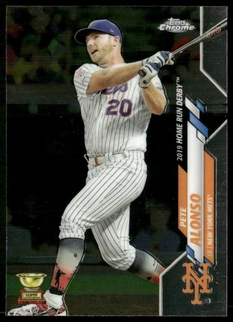 Pete Alonso 2020 topps Topps Chrome Update