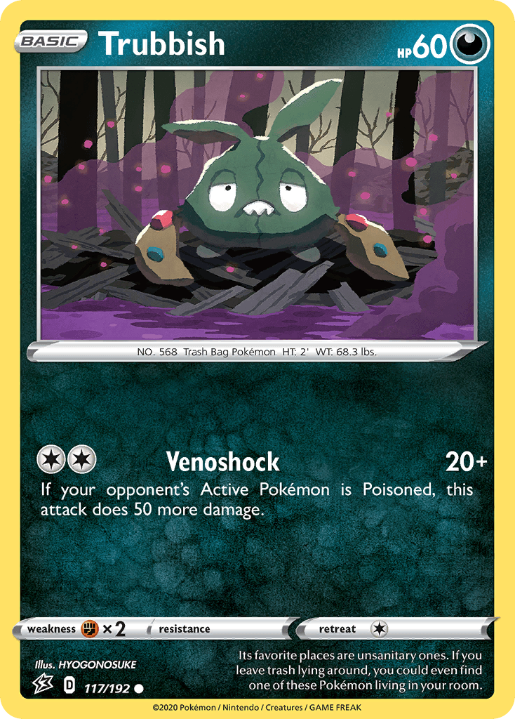 Trubbish 2020 Pokemon Rebel Clash