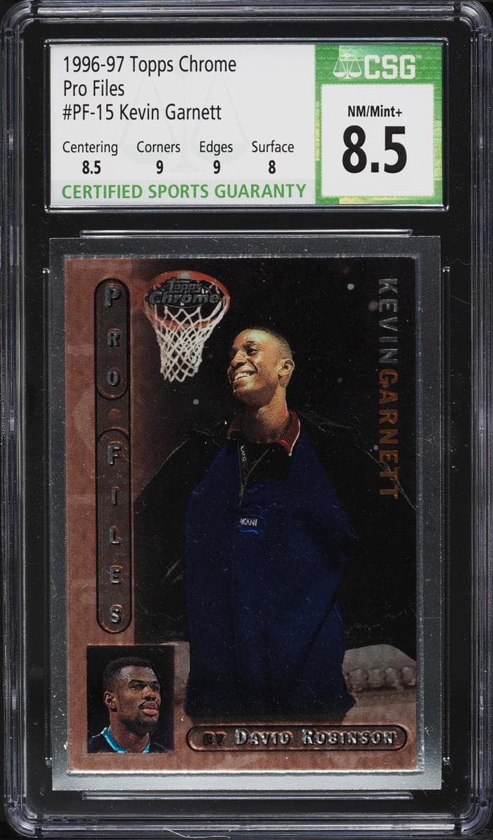 Kevin Garnett 1996 topps Topps