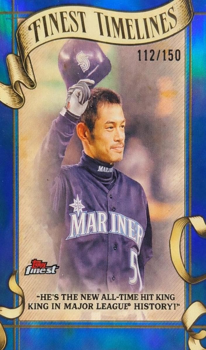 Ichiro 2025 topps Topps Finest