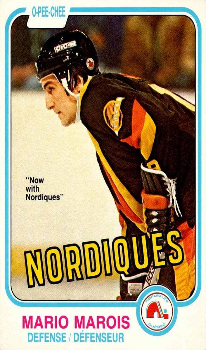 Mario Marois 1981 topps O-Pee-Chee