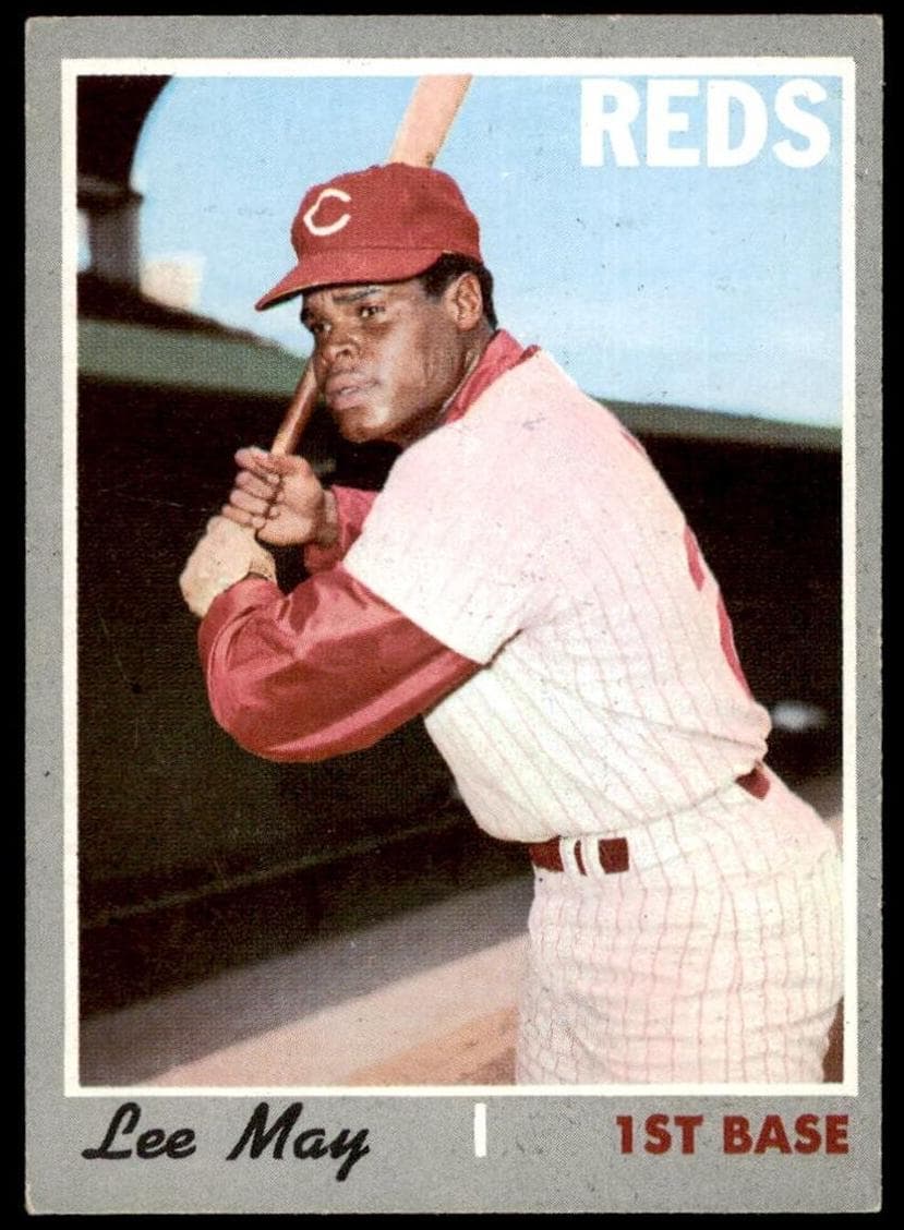 Lee May 1970 topps Topps
