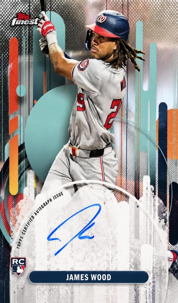 James Wood 2025 topps Topps Finest