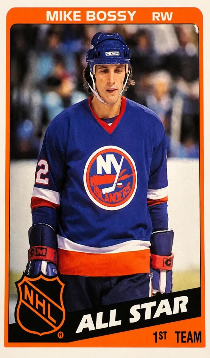 Mike Bossy 1984 topps Topps