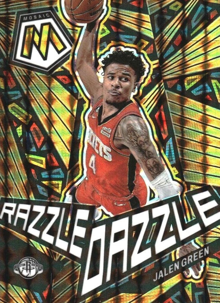 Jalen Green 2022 panini Panini Mosaic