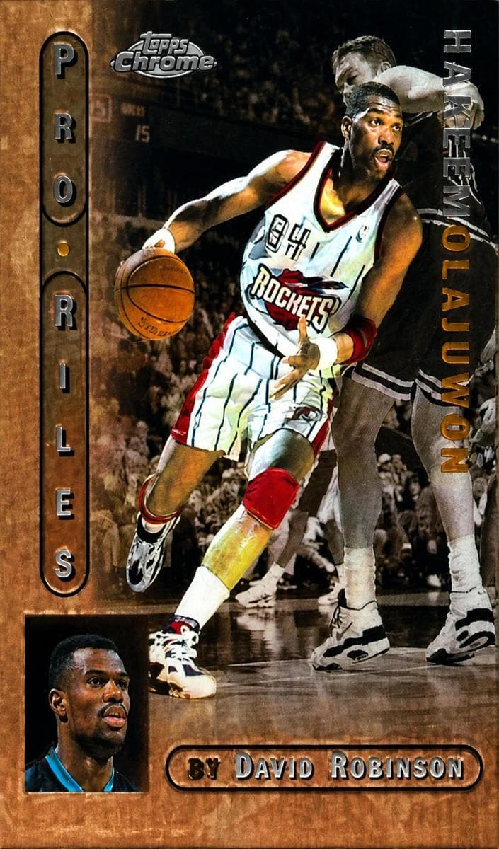 Hakeem Olajuwon 1996 topps Topps