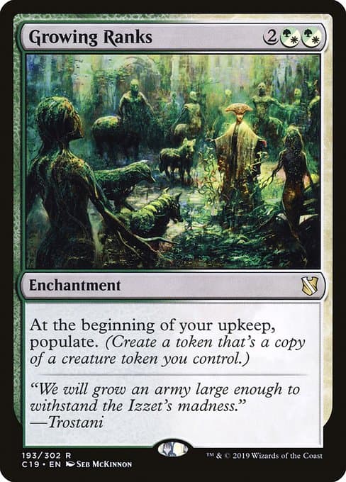 Growing Ranks 2019 Magic: The Gathering Commander 2019