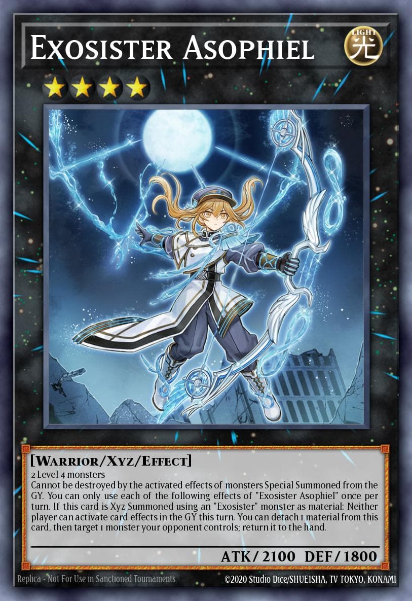 Exosister Asophiel 2022 Yu-Gi-Oh!