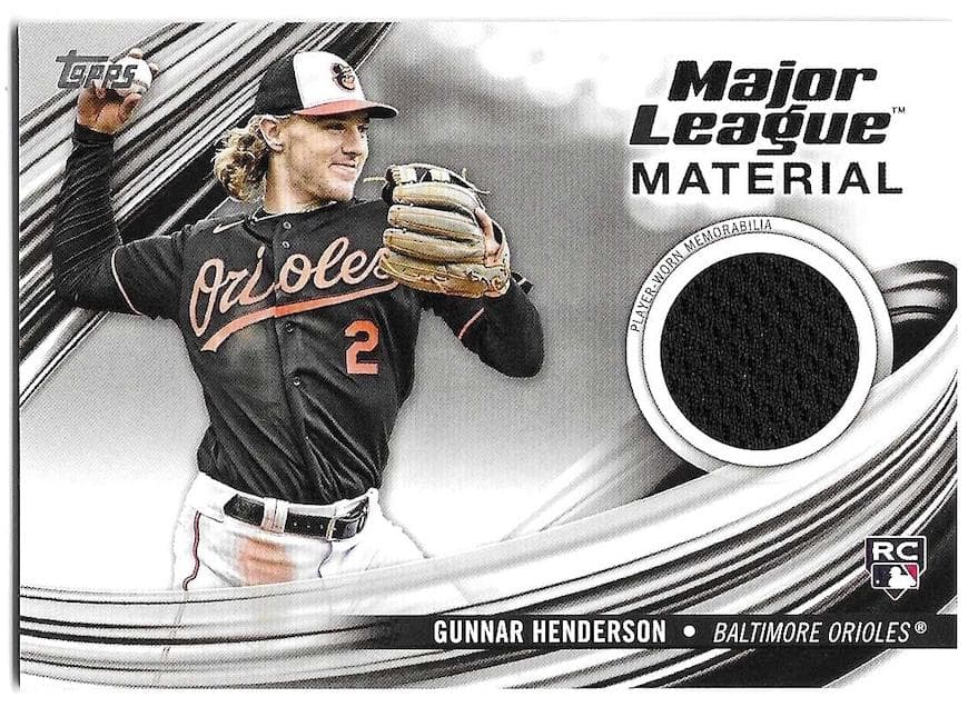 Gunnar Henderson 2023 topps Topps