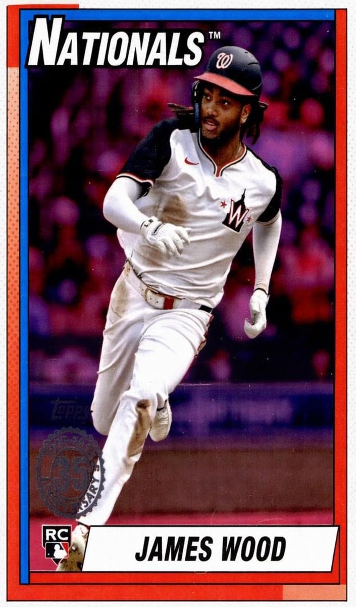 James Wood 2025 topps Topps