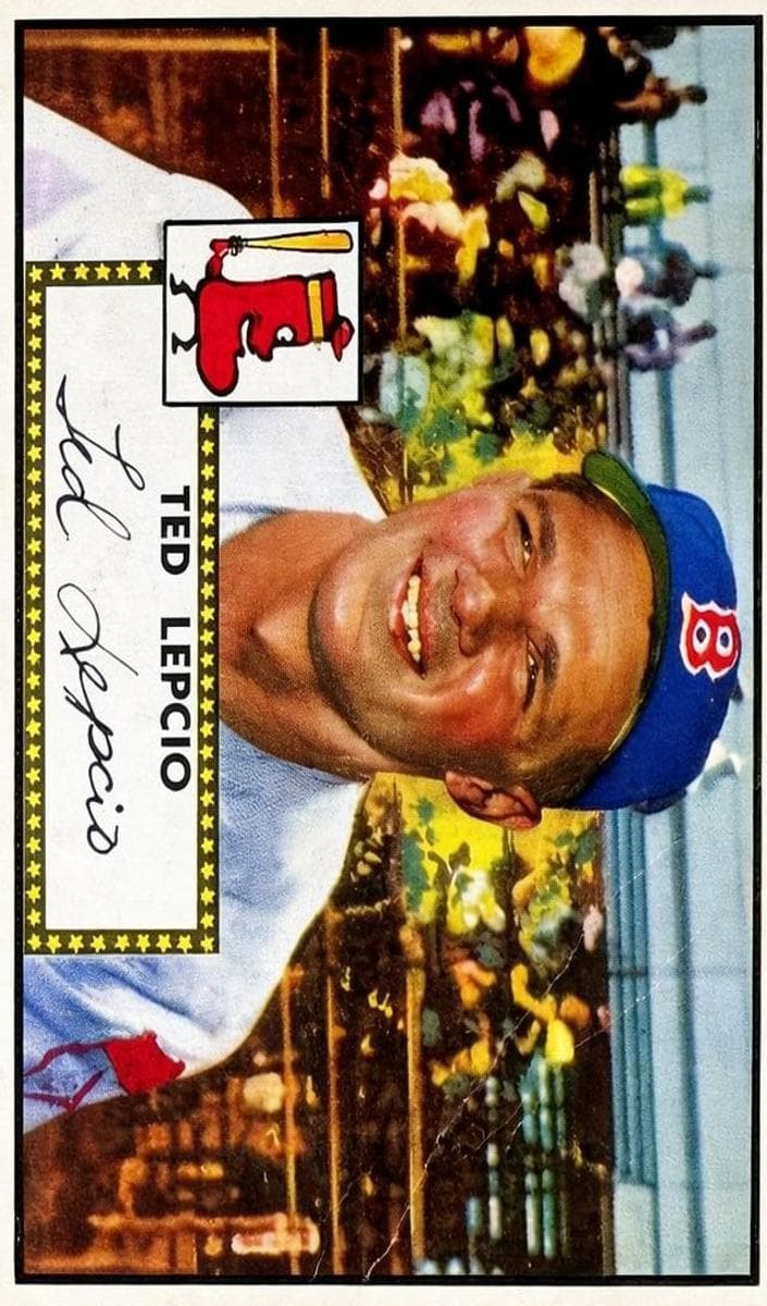 Ted Lepcio 1952 topps Topps
