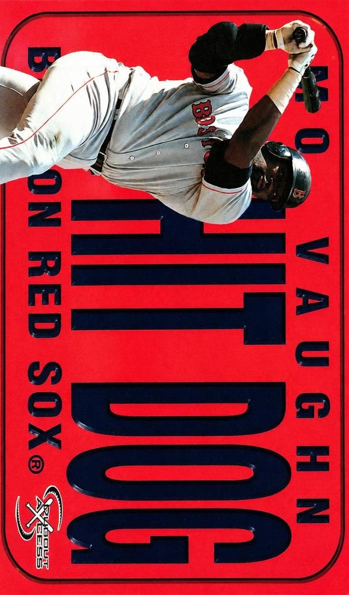 Mo Vaughn 1998 skybox Dugout Axcess