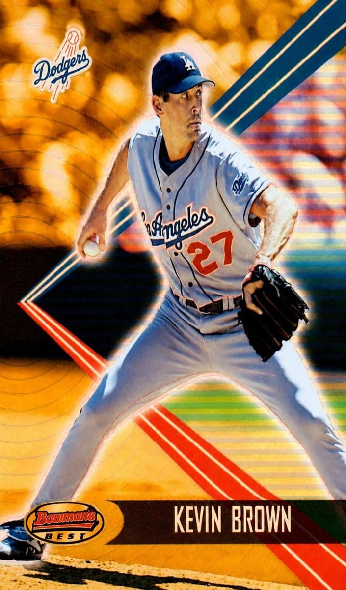 Kevin Brown 2001 bowman Bowman's Best