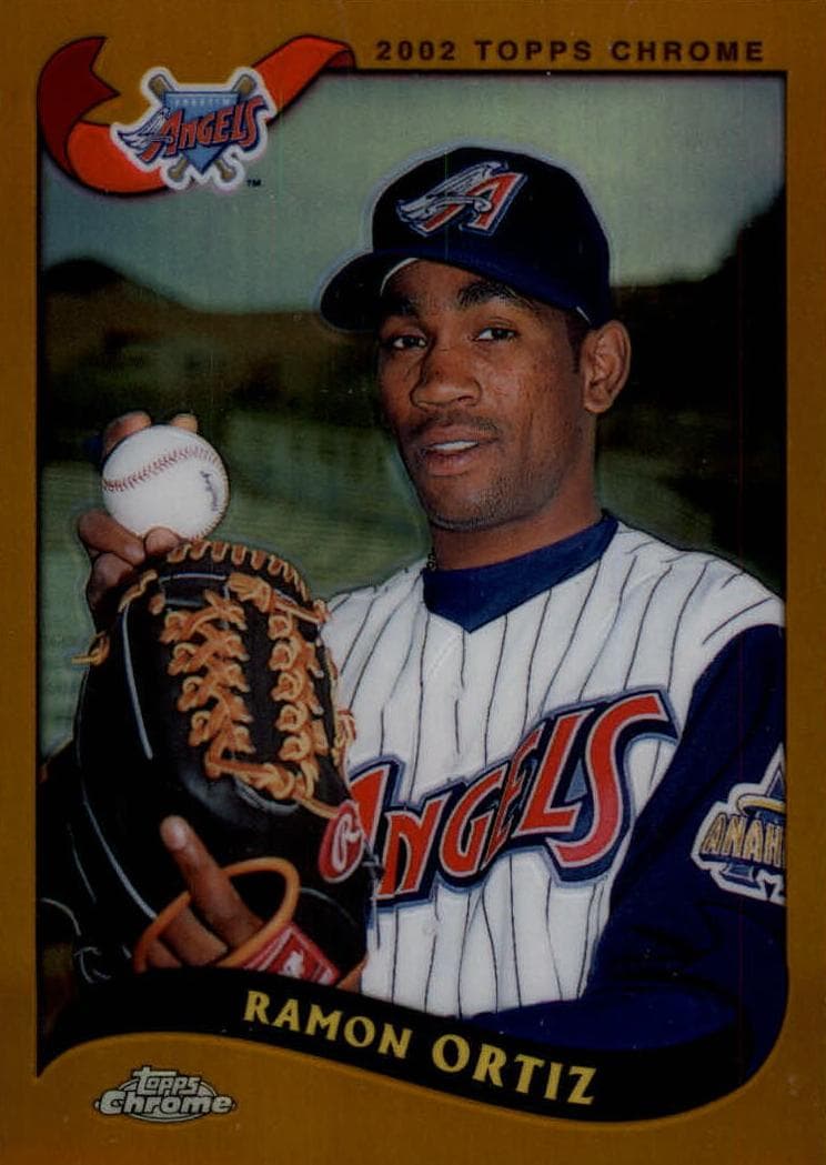 Ramon Ortiz 2002 topps Topps Chrome