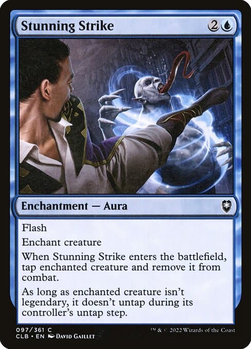 Stunning Strike 2022 Magic: The Gathering Commander Legends: Battle for Baldur's Gate