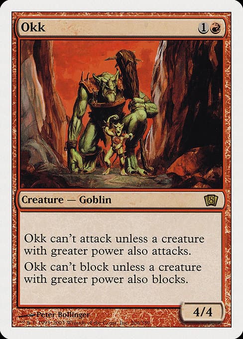 Okk 2003 Magic: The Gathering 8th Edition Foil