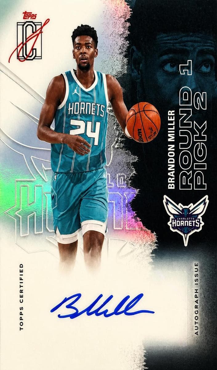 Brandon Miller 2025 topps Topps Signature Class