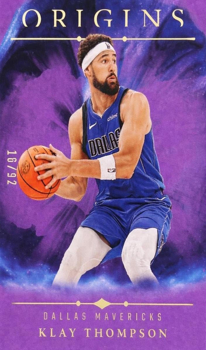 Klay Thompson 2024 panini Panini Origins