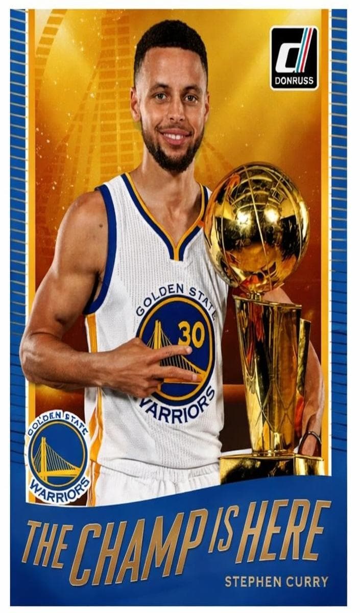 Stephen Curry 2017 panini Donruss Optic