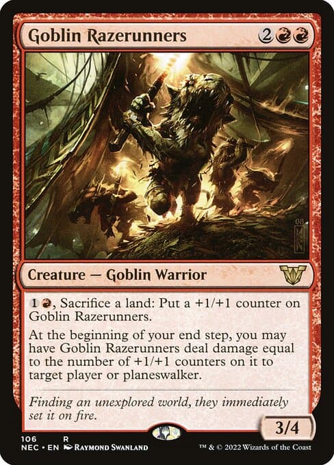 Goblin Razerunners 2009 Magic: The Gathering Conflux