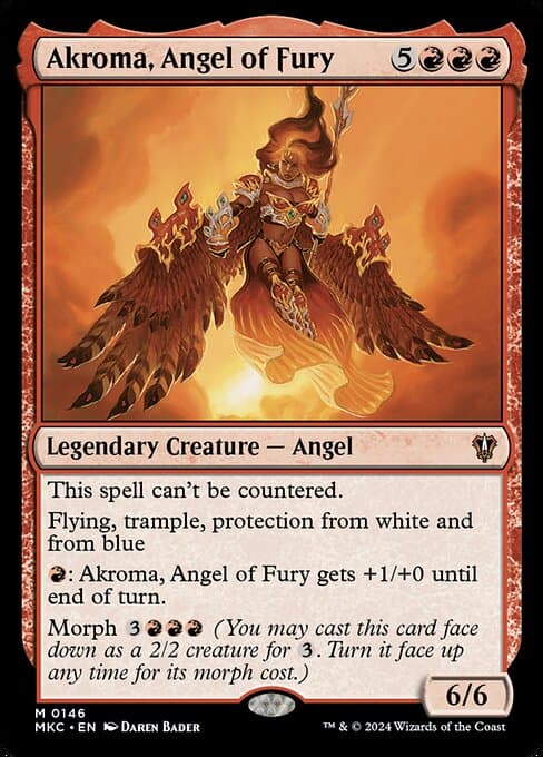 Akroma, Angel of Fury 2015 Magic: The Gathering
