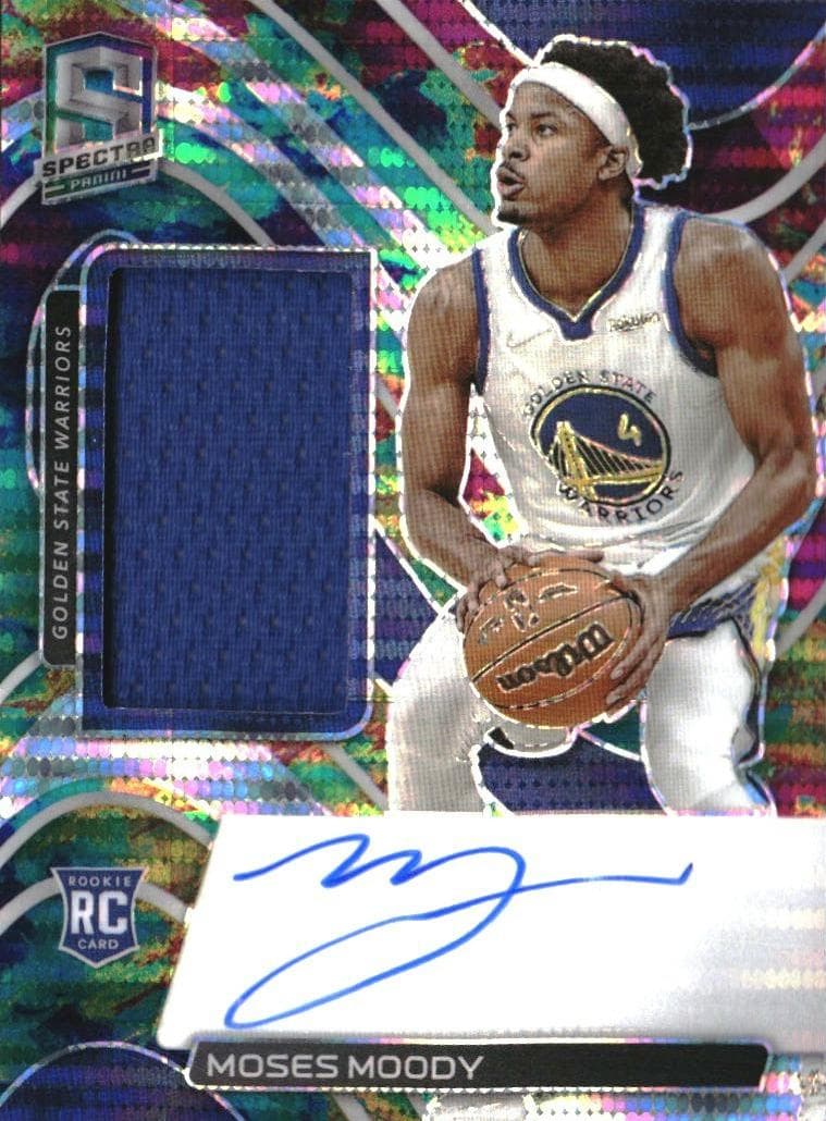 Moses Moody 2021 panini Panini Spectra